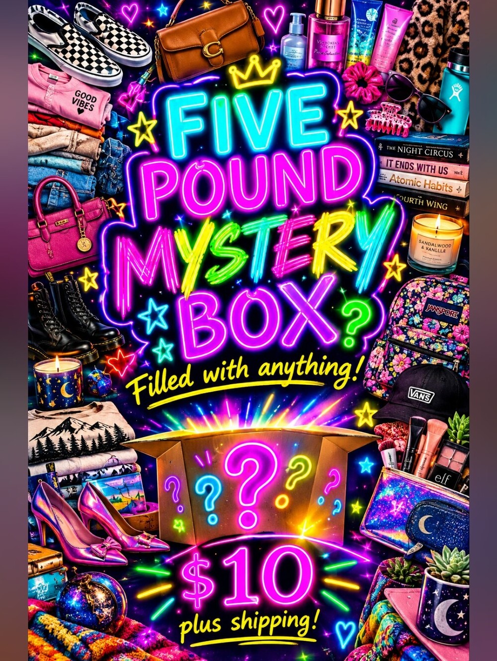 Fill a 5lb Box for ONLY $10!
